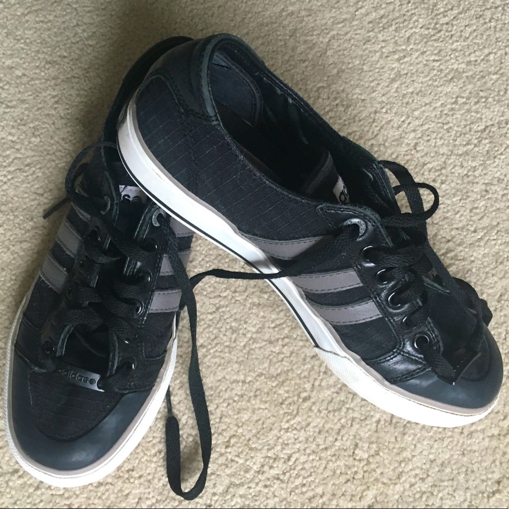 Beckham x Adidas canvas shoe